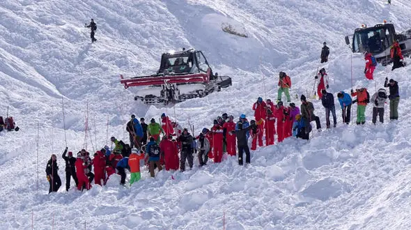 نجات 240 اسکی‌باز گرفتار در تله‌سی‌یژ آلپ فرانسه