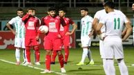 برتری یک نیمه ای ذوب آهن مقابل پرسپولیس