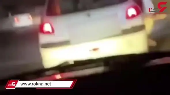 فیلم لحظه زن ربایی در جاده تلو / پلیس امروز فاش کرد 