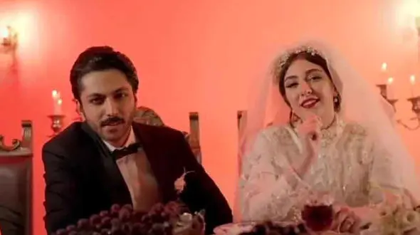 ویدیوی اتفاق ناباورانه برای خانم بازیگر سریال گردن زنی در شب عروسی اش !