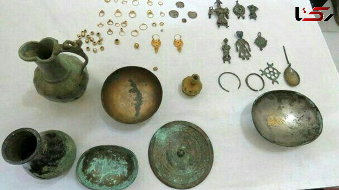 کشف اشیای تاریخی دوره قبل از اسلام در شهرستان کهگیلویه