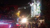 آخرین جزئیات از انفجار و آتش سوزی در خیابان نظری تهران / نشت گاز علت اولیه  + فیلم و عکس 