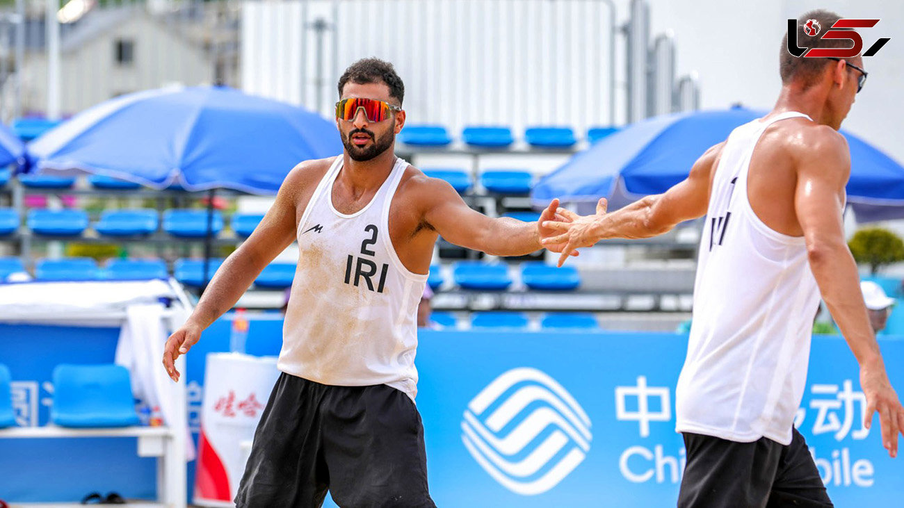 ژاپنی ها مغلوب ساحلی بازان والیبال ایران شدند