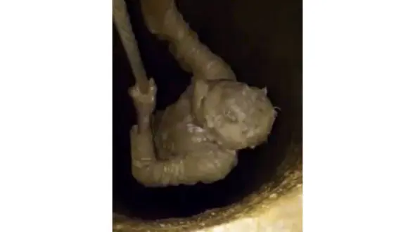 نجات مرد گلی از چاه 25 متری+عکس 