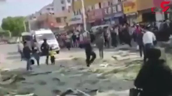 لحظه انفجار وحشتناک در یک هتل + فیلم 