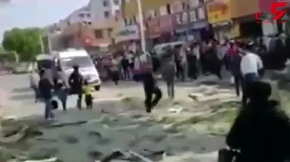 لحظه انفجار وحشتناک در یک هتل + فیلم 