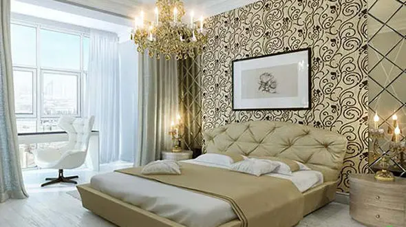 تزیین دیوارهای منزل با کاغذ دیواری های جدید+عکس 