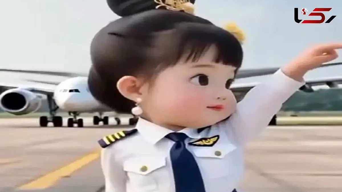 فیلم آواز و رقص شاد /  رقص ترند اینستاگرام خانم خلبان تو باند فرودگاه که خیلی خفن و باحاله 