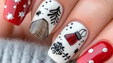 طراحی ناخن های زمستانی خاص؛ از برف تا رنگ های پاستلی