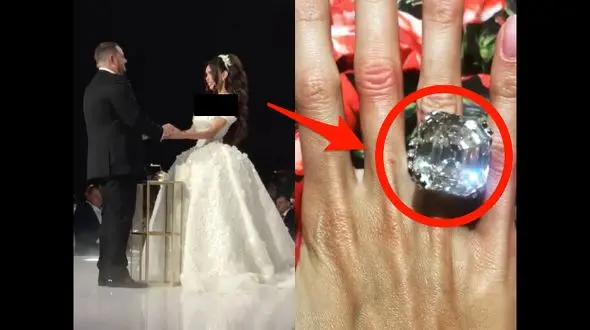 گرانترین حلقه ازدواج جهان متعلق به مدل سرشناس است
