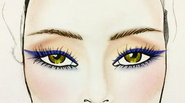شگرد ساده و خواندنی برای انواع خط چشم مناسب برای رنگ چشم‌های شما + عکس های مدل ها