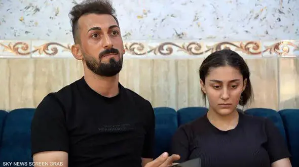 اولین گفتگو با عروس و داماد نفرین شده عراقی /  عروس: مادر و برادرم کشته شدند ! / چگونه فرار کردیم !