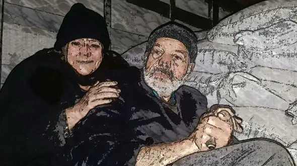  عجیب ترین قاچاق انسان /این پیرزن و پیرمرد مسافر ترکیه بودند + عکس