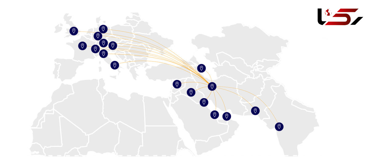ایران به کدام کشورها پرواز مستقیم دارد؟