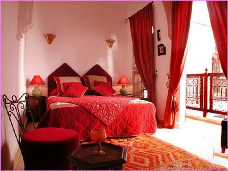 اتاق خواب مراکشی