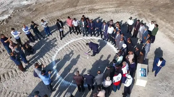  آغاز عملیات اجرایی ساخت ۱۳۷۵ واحد طرح نهضت ملی مسکن در شهرستان مشگین شهر