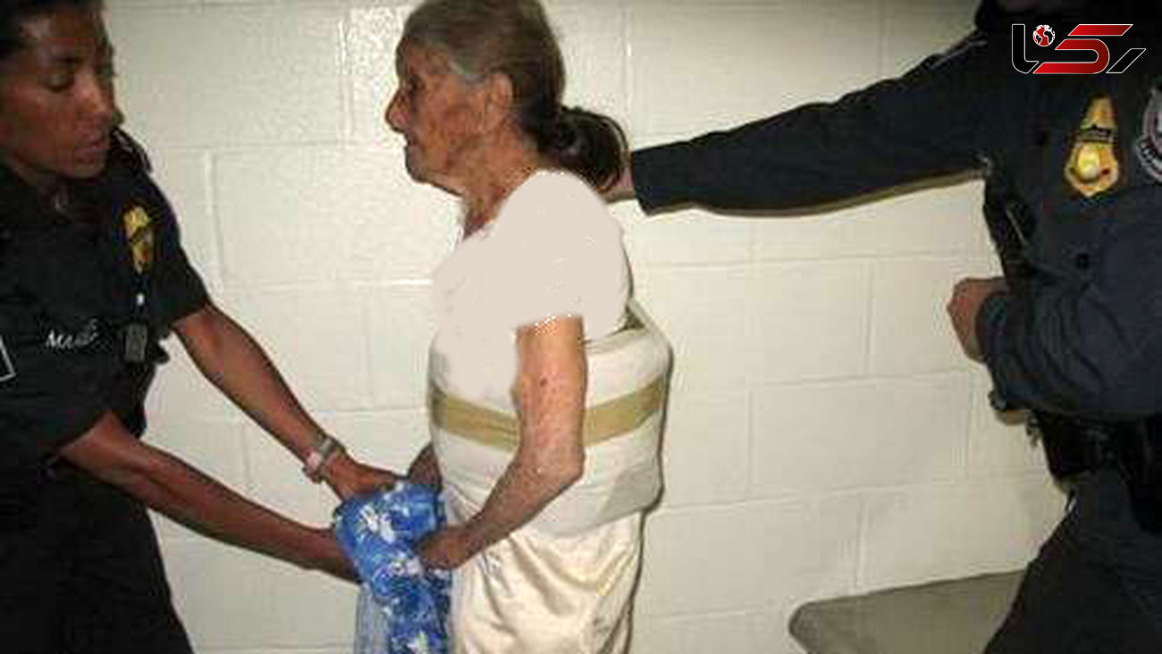 دیدنی ترین عکس از پیرزنی لاغر 94 ساله که قاچاقچی ماری جوانا بود / در امریکا لو رفت