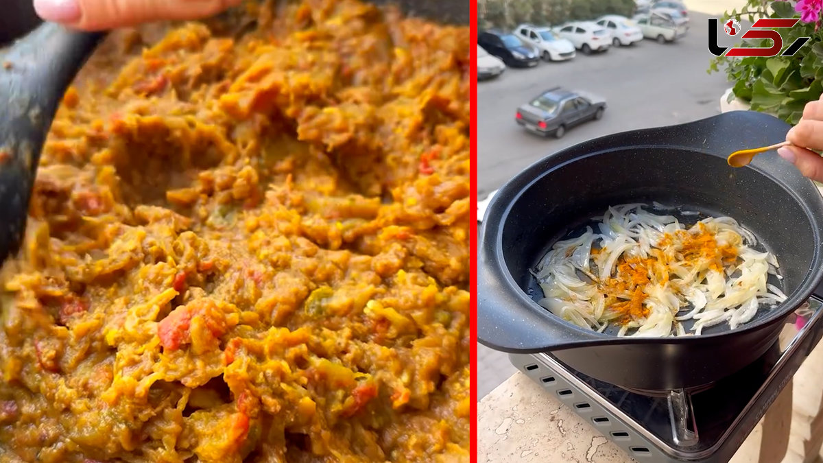 لقمه گوشت و بادمجون پیشنهاد ما برای شام امشب + فیلم