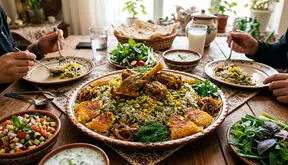 آموزش پخت باقالی پلو با گوشت / فیلم