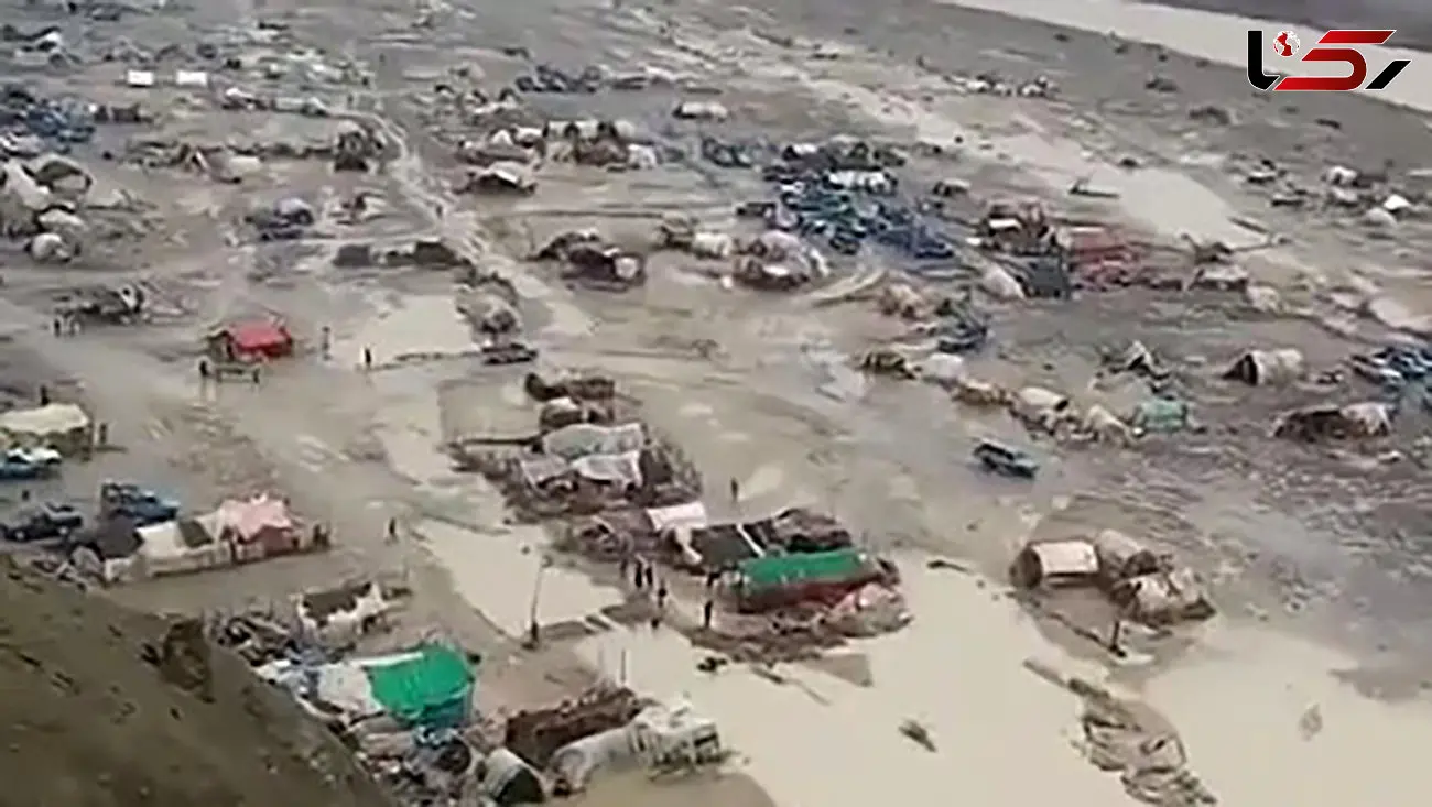 فیلم سوخت‌بران گرفتار وسط سیلاب/ نتیجه بی توجهی به هشدارهای هواشناسی