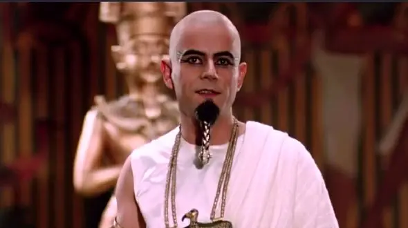 «آمنهوتپ چهارم» سریال یوسف پیامبر در کنار شهاب حسینی