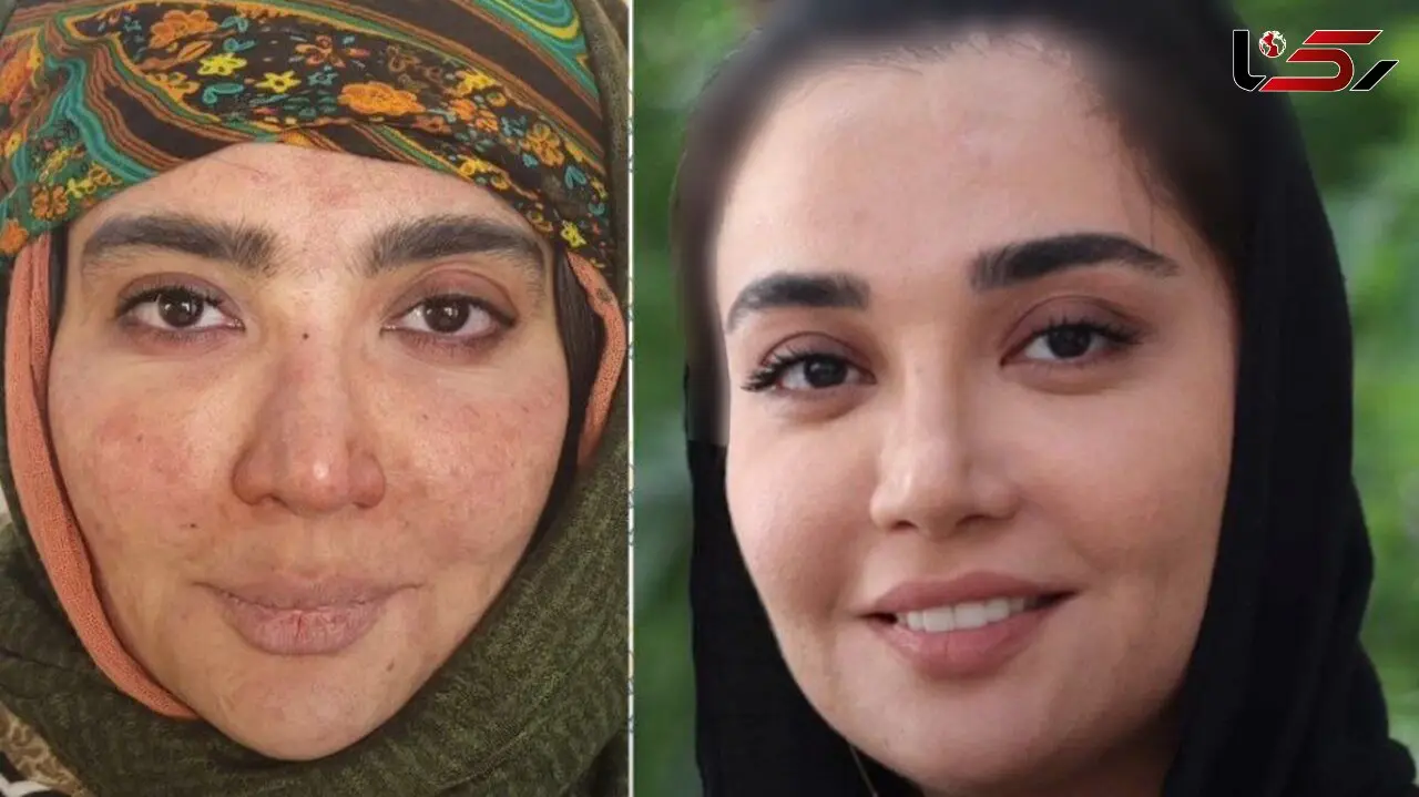 خواهر دوقلوی زیبای بازیگر سریال نون خ ! / از هدی استواری جذاب تر ! + عکس