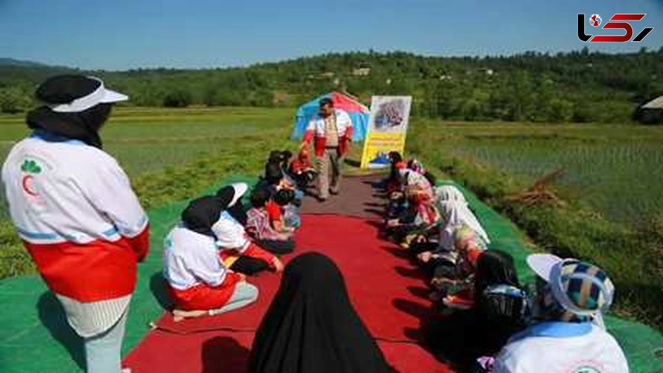  اردوی جهادی کانون دانشجویی هلال احمر دانشگاه علوم پزشکی بابل در روستای فک برگزار شد