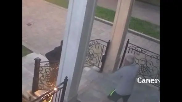 فیلم فرار سارق در حمله به منزل یک پزشک ایرانی در تورنتو