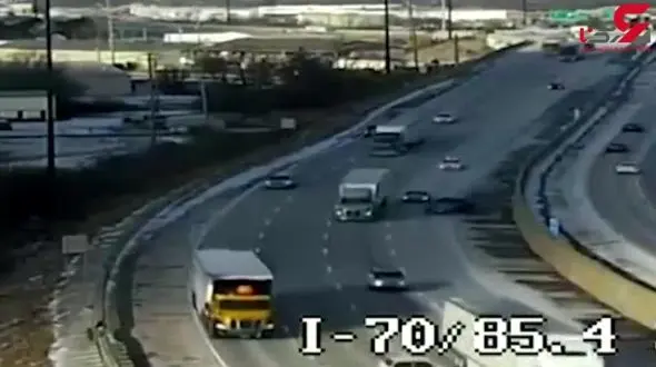 فیلم تعقیب و گریز خونین پلیس با یک تبهکار فراری