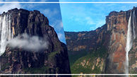 آبشار شگفت انگیز انجل بلندترین آبشار جهان در ونزوئلا +فیلم