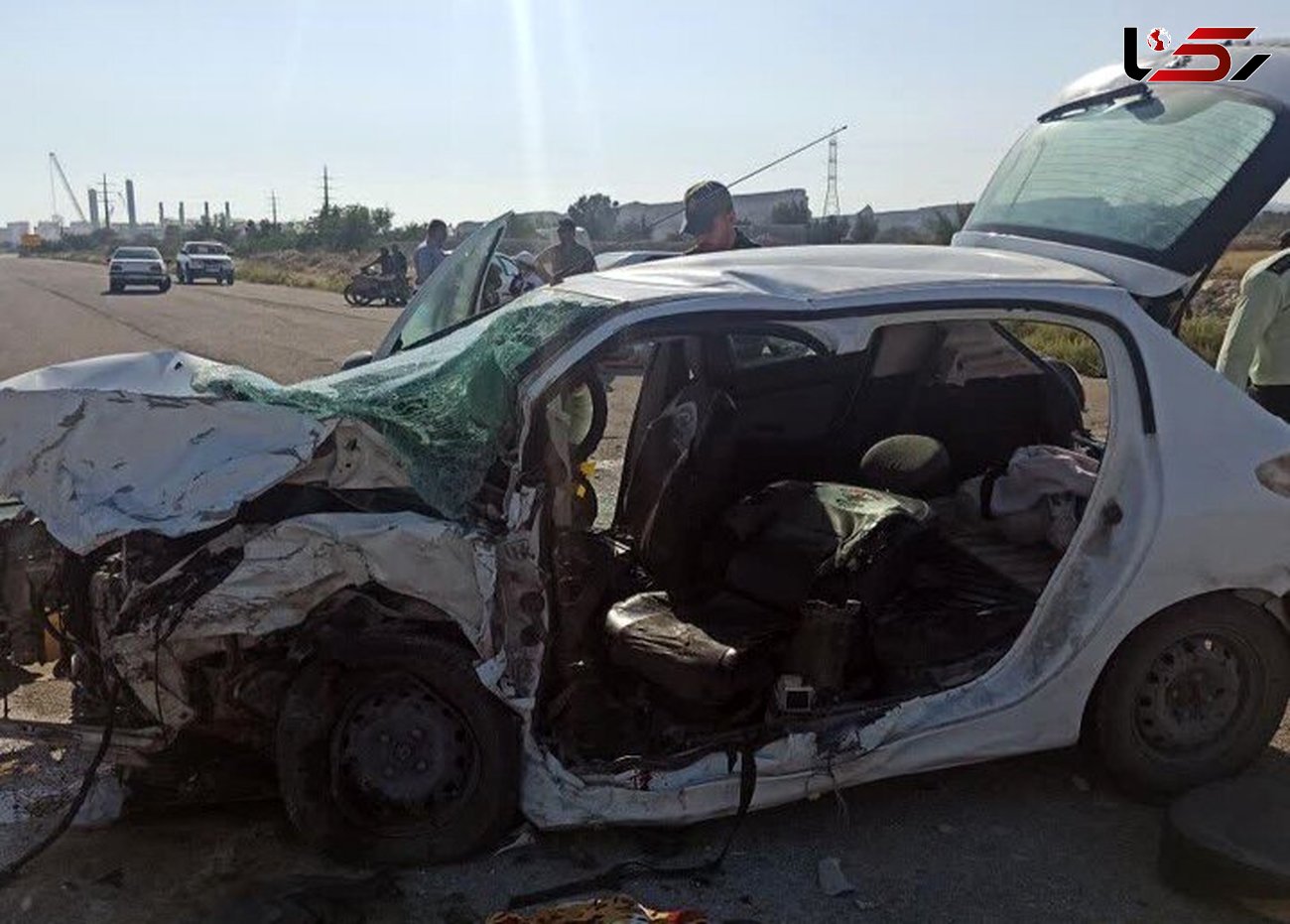 تصادف ۲ خودروی سواری در کردکوی ۷ مصدوم برجا گذاشت