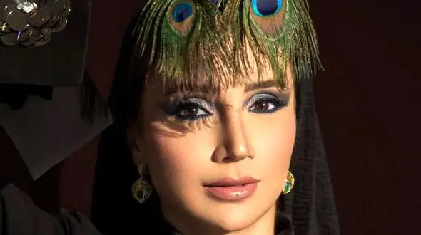  زیباترین و بزرگترین سفره هفت سین ایران در خانه مجلل و شاهانه شبنم قلی‌خانی + استایل نوروزی در دبی !