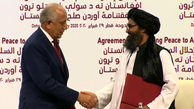 امضای توافقنامه صلح بین آمریکا و طالبان + فیلم