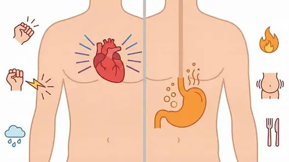 حمله قلبی یا رفلاکس معده؟ چگونه تفاوت این 2 را تشخیص دهیم؟