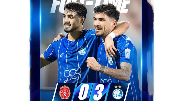 فیلم 3 گل زیبای استقلال به المحرق / استقلال 3 - المحرق 0
