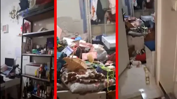 فیلم / دزدان خانه به گوشت و مرغ های یخچال هم رحم نکردند