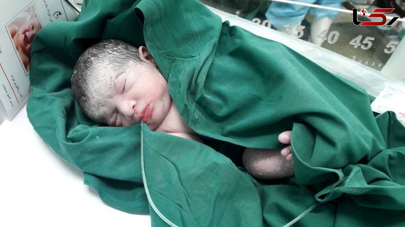 تولد نوزاد سبزواری از مادر کرونایی  + عکس