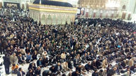 حضور پرشور مردم در مراسم هفتم ارتحال آیت الله هاشمی رفسنجانی 