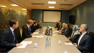 دیدار ظریف با وزیر تجارت، صنعت و شیلات نروژ 