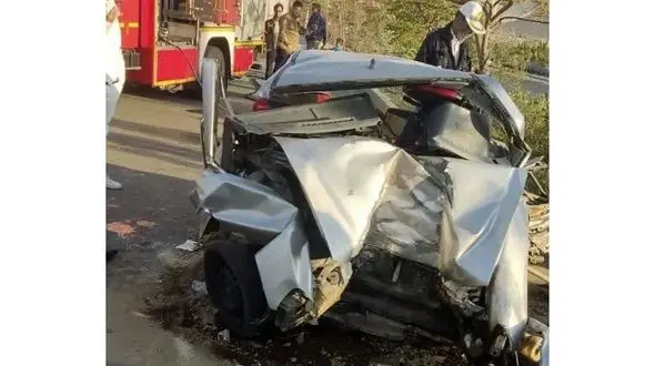 2 کشته و زخمی در تصادف کامیون با پیکان در جاده میامی