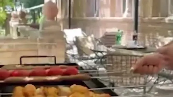 ببینید / کباب زدن سفیر بریتانیا در ایران + فیلم 