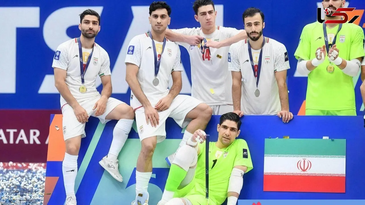 تیم فوتسال ایران پادشاه بلامنازع فوتسال آسیا