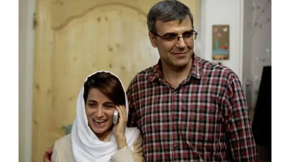 همسر نسرین ستوده آزاد شد+ عکس
