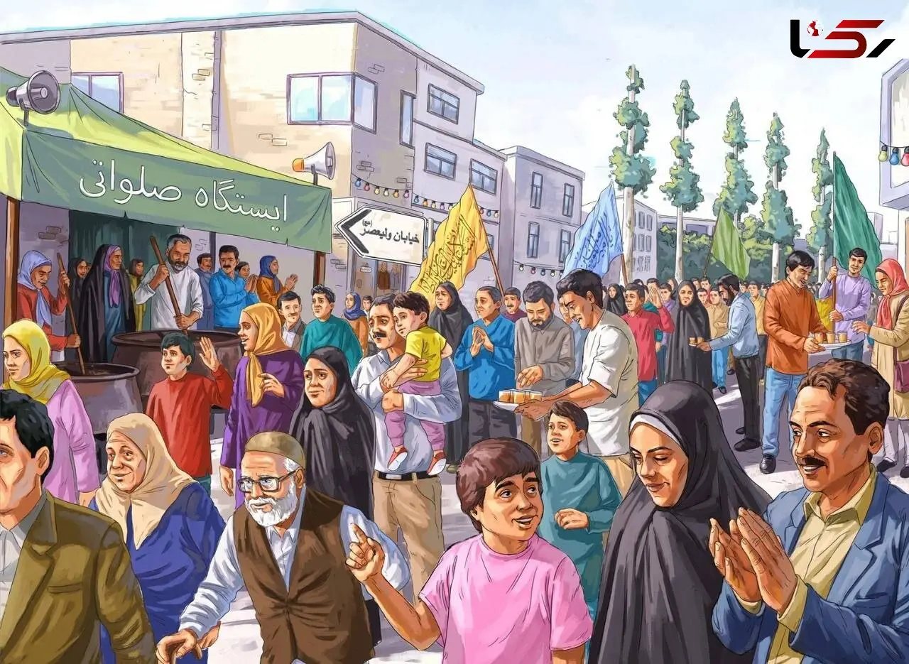 ۱۰۸ هزار نفر بانی مهمانی ۱۰ کیلومتری عید غدیر