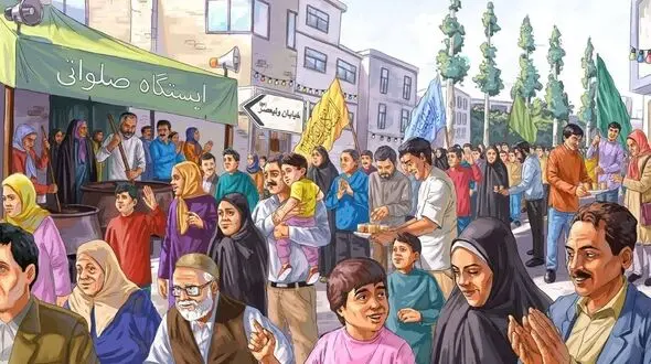 ۱۰۸ هزار نفر بانی مهمانی ۱۰ کیلومتری عید غدیر