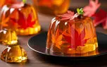 طرز تهیه ژله پاییزی چندرنگ