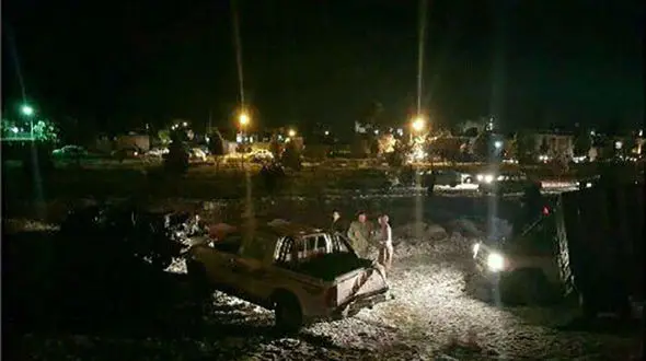 تصادف زنجیره ای مرگبار در محور نیشابور به مشهد +عکس