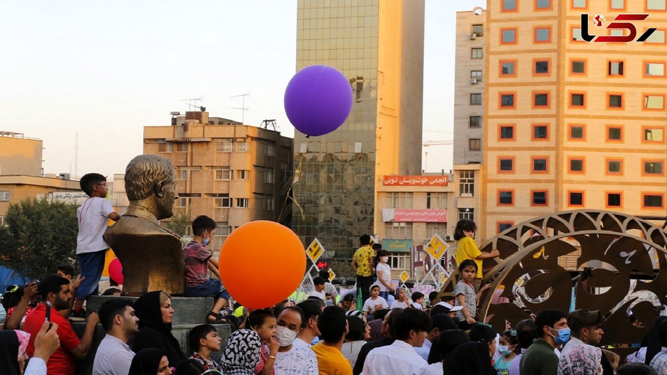 جشن بزرگ تهرانی ها به مناسبت عید غدیر / شادترین لحظه ها برای کودکان تهرانی + فیلم و عکس
