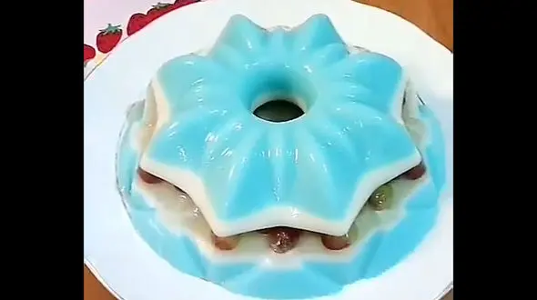 ژله مجلسی یک دسر ایده آل برای عزیزان / فیلم