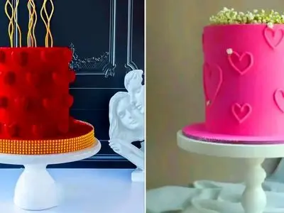 طرح‌ های خاص کیک تولد قلبی؛ از ترندهای جدید 2025 جا نمانید!